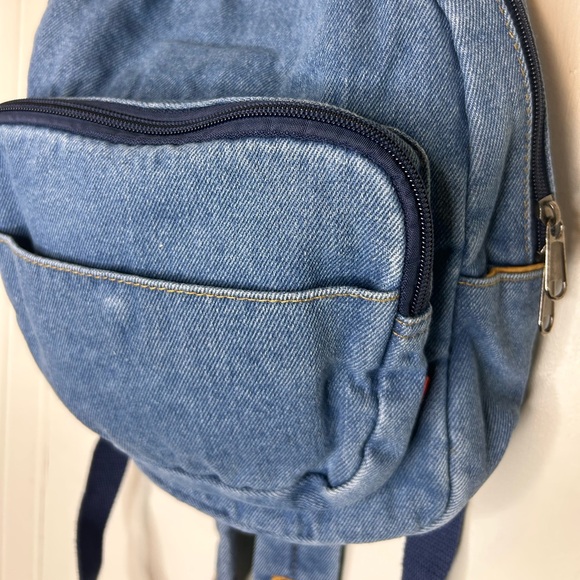 🆕 Blue Denim Backpack - Picture 3 of 6